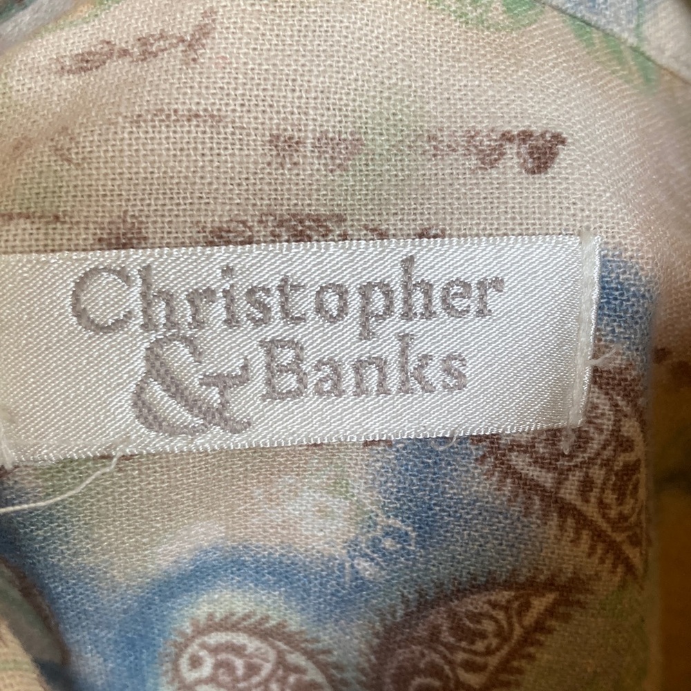 Christopher & Banks Floral Jacket (M) - Picture 2 of 9